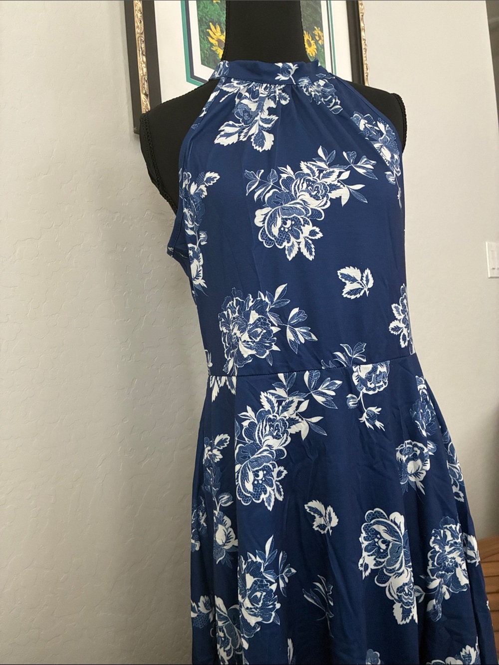 Nets! Halter Neck Floral Summer Sundress